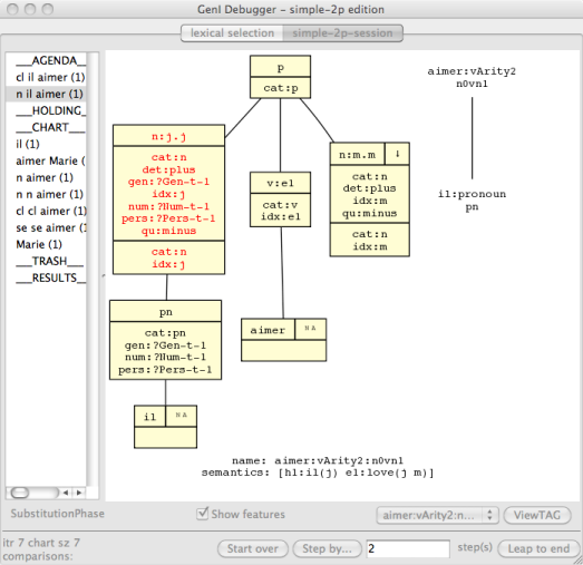 Stepping through the debugger